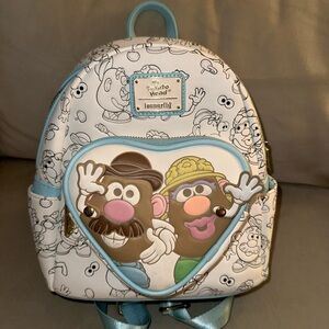 Loungefly Mr. & Mrs. Potato Head Mini Backpack Pixar Toy Story Disney